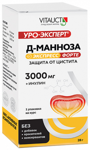 Vitauct Д-Манноза Экспресс Форте 3000 mg, 28 грамм