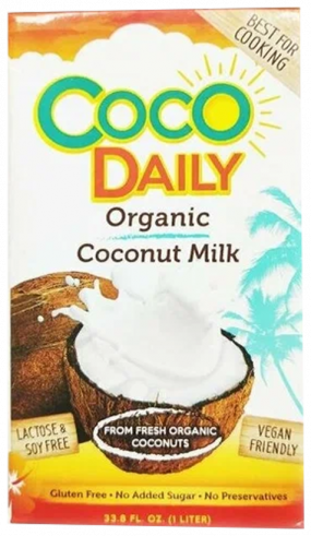 Coco Daily Organic Coconut Milk, 200 мл