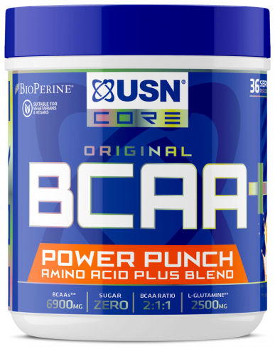 USN Original BCAA+ Power Punch, 400 грамм