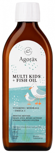 Agorax Multi Kids + Fish Oil, 150 мл