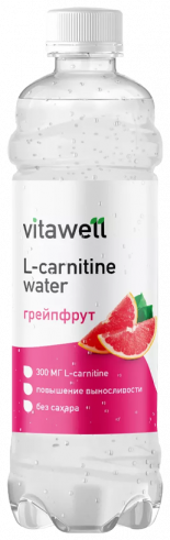 Vitawell L-carnitine water, 500 мл