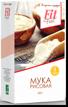 Fit Feel Мука Рисовая, 500 гр