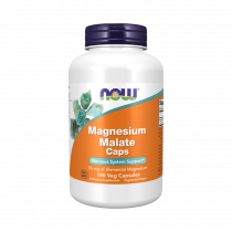 NOW Magnesium Malate Caps, 180 капсул