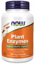 NOW Plant Enzymes, Плант Ферменты, 120 капс