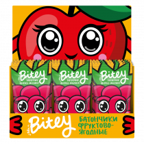 Bite Bitey Батончик в шоколаде с кусочками фруктов, 35 гр