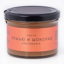GreenMania Паста кешью и шоколад, 200 г
